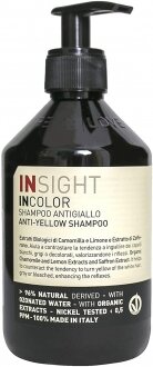 Insight Incolor Anti Yellow 400 ml Şampuan kullananlar yorumlar